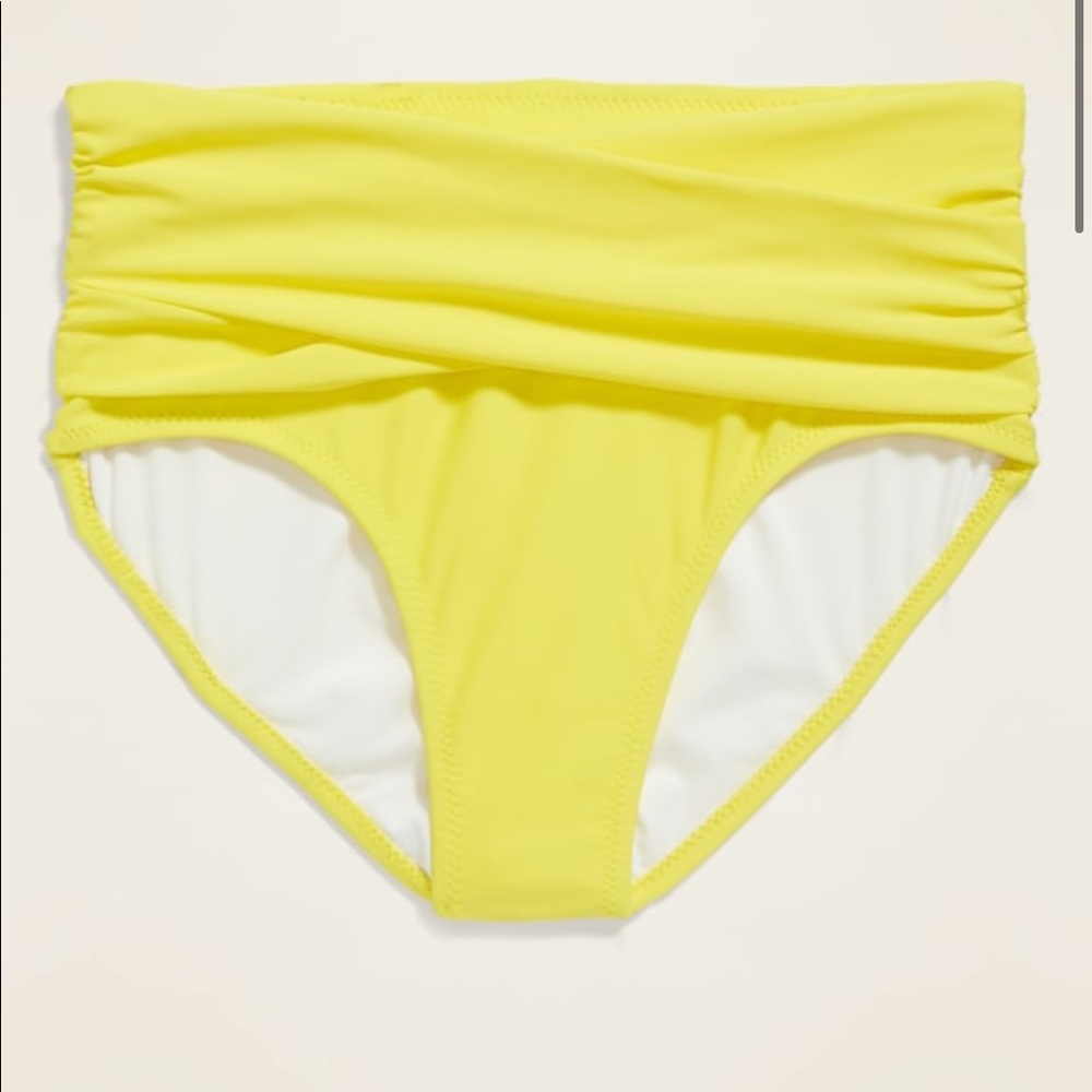Yellow 🍋 Wrap Waist Bottoms